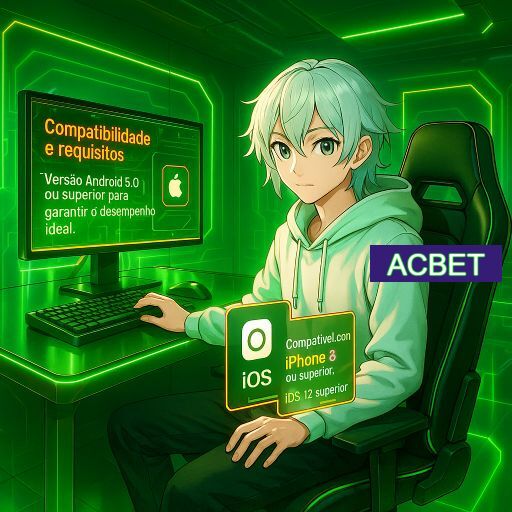 Imagem promocional do app oficial ACBET destacando a conveniência de jogar cassino online pelo celular ou navegador