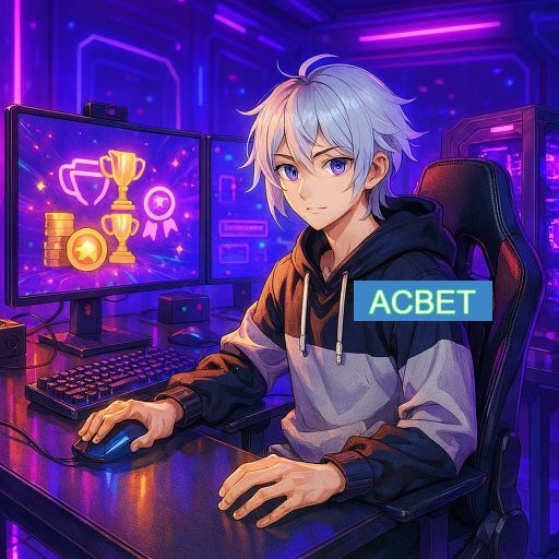 Imagem promocional do app oficial ACBET destacando a conveniência de jogar cassino online pelo celular ou navegador