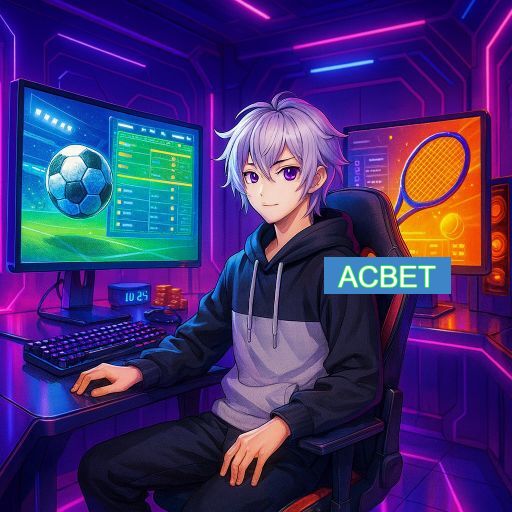 Imagem promocional do app oficial ACBET destacando a conveniência de jogar cassino online pelo celular ou navegador