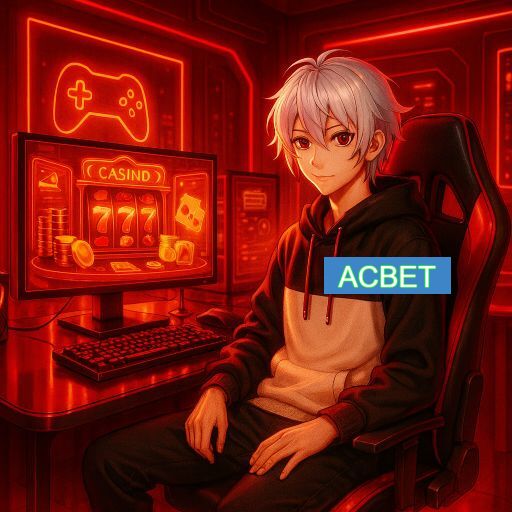 Imagem promocional do app oficial ACBET destacando a conveniência de jogar cassino online pelo celular ou navegador