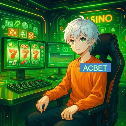 Imagem promocional do app oficial ACBET destacando a conveniência de jogar cassino online pelo celular ou navegador