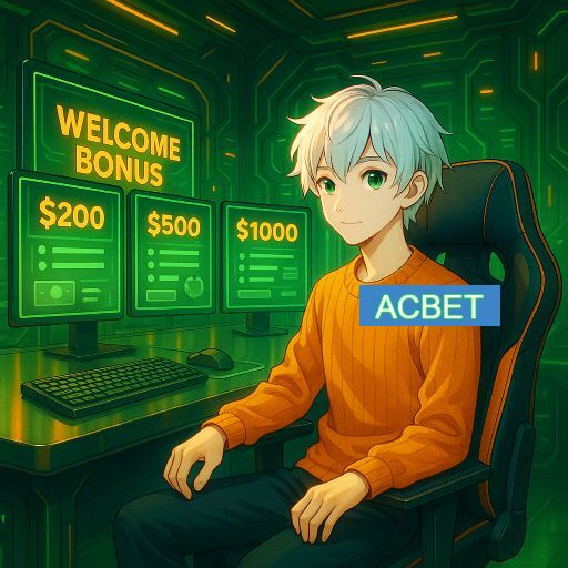 Imagem promocional do app oficial ACBET destacando a conveniência de jogar cassino online pelo celular ou navegador
